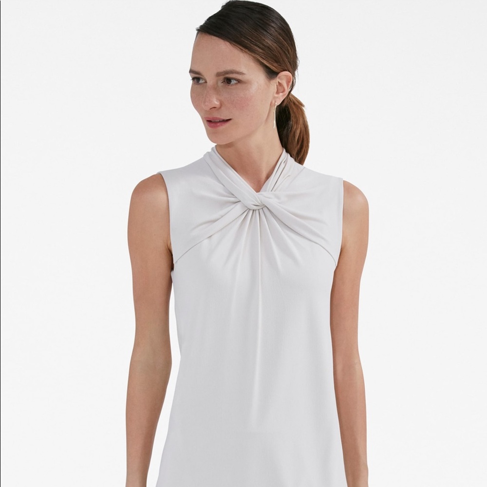 MM LaFleur Cream Walters Top